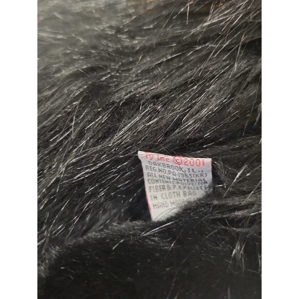 VTG 2000 2001 Ty Classic ONYX Black Persian Cat 18
